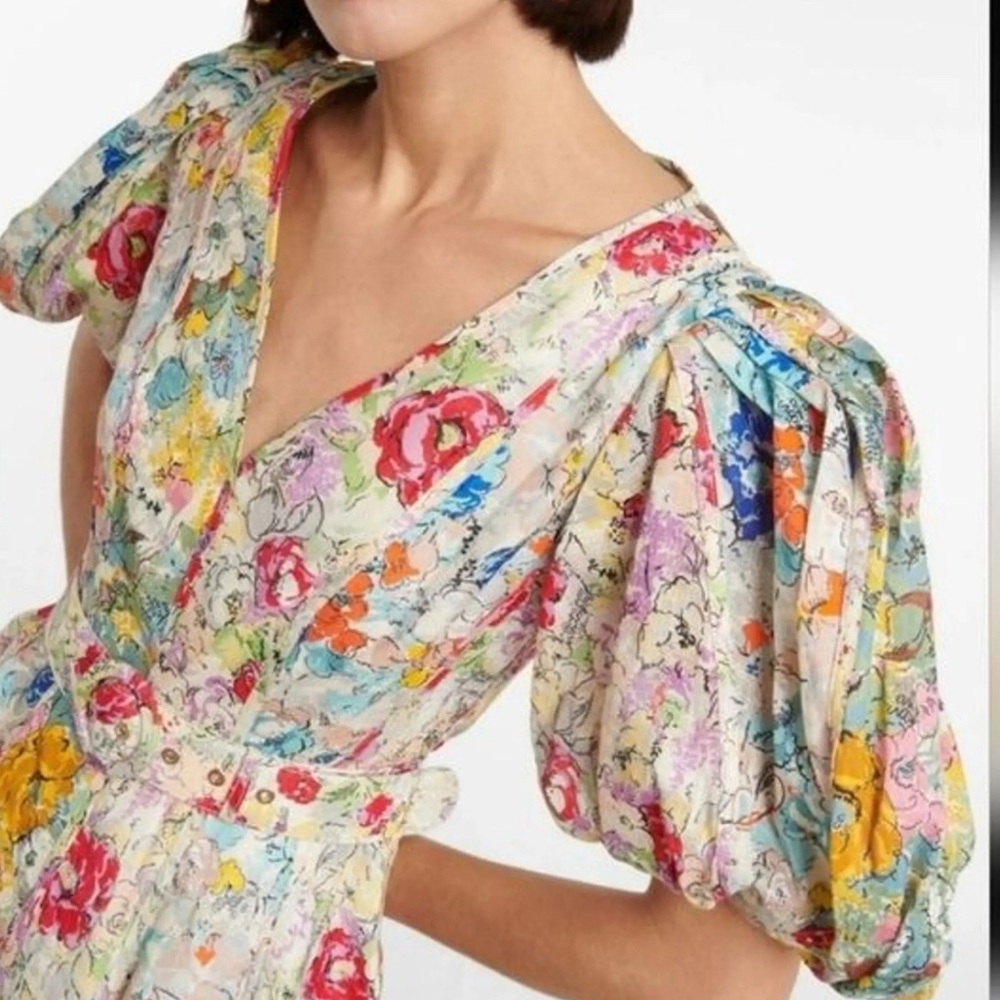 Zimmermann Multicolor Floral Mini Dress - Picture 2 of 5